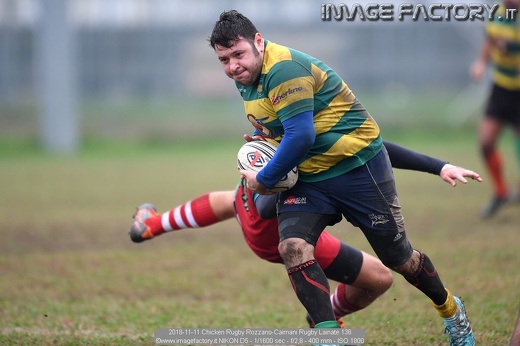 2018-11-11 Chicken Rugby Rozzano-Caimani Rugby Lainate 136